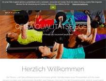 Tablet Screenshot of fitness-forum-mettlach.de